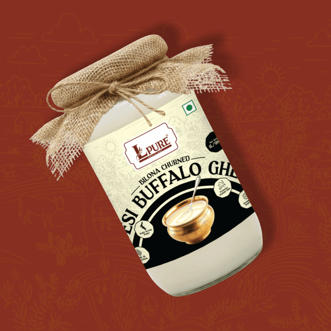 Desi Buffalo Ghee – 1 Litre PET Jar